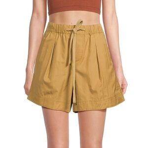 VINCE Women's Pleated Drawstring‎ Shorts
